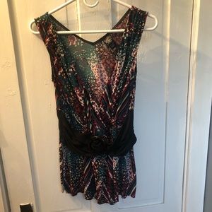 Dressy sleeveless shirt